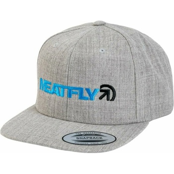Meatfly шапка Skipper Snapback Grey Heather | Сива | Размер Meatfly | Siv | МЪЖЕ | ONE SIZE