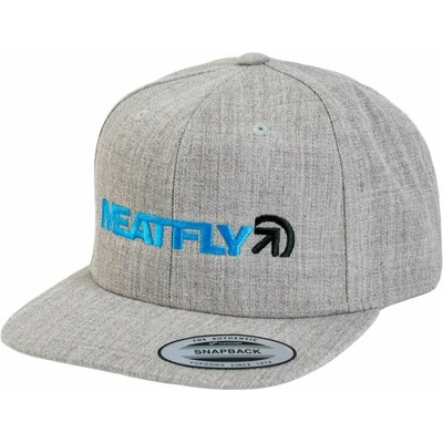 Meatfly шапка Skipper Snapback Grey Heather | Сива | Размер Meatfly | Siv | МЪЖЕ | ЕДИН РАЗМЕР