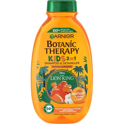 Garnier Botanic Therapy Disney Kids 2v1 šampon & kondicionér Lví král, Meruňka 400 ml