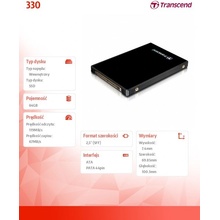 Transcend SSD330 64GB, 2,5", MLC, TS64GPSD330