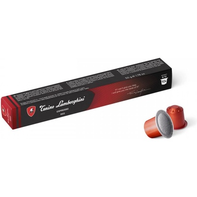 Tonino Lamborghini Espresso Red - кафе капсули Nespresso® 10 бр
