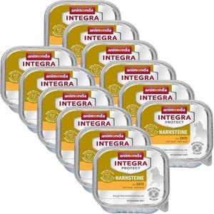 Animonda Integra Protect Cat Harnsteine Urinary - патица 12 x 100 г