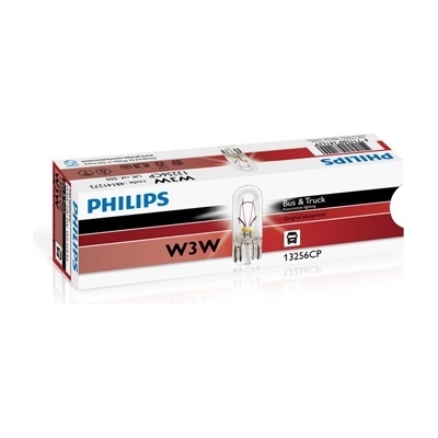 Philips Крушка, осветление на уредите philips w3w, 24v, 3w, 10 бр