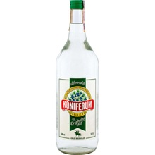 Koniferum Borovička 37,5% 1 l (čistá fľaša)