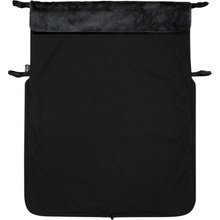 JOMK Nepadací deka Softshell Minky Smooth Black