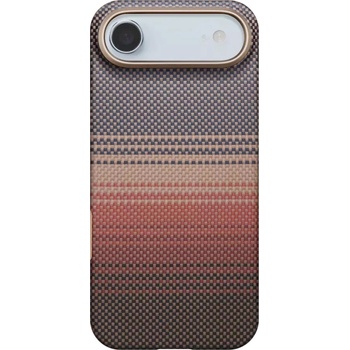 PITAKA Кевларен кейс с MagSafe за iPhone 17 Air - Pitaka PitaTap MagEZ 7 Ultra Slim Case Aramid Fiber (шарен) (KI1702SA)