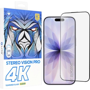 LITO Протектор за iPhone 17 / iPhone 16 Pro - Lito - D+ Max 4K - Черен