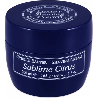 Cyril R. Salter Sublime Citrus krém na holení 165 g