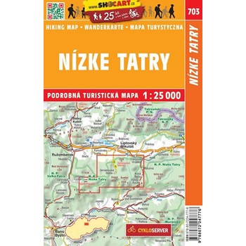 Nízke Tatry 1:25.000