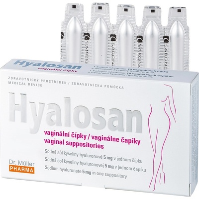 Hyalosan Dr.Müller vaginální čípky 10 ks – Hledejceny.cz