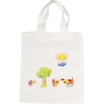 Goki Памучна торба за рисуване Goki - Голяма, 38 х 42 cm (PA056) - baby