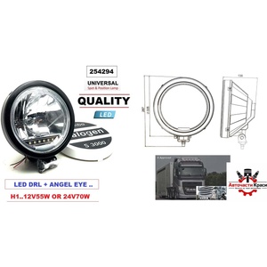  Халоген -LED- Kръгъл + Led -M 710622 на брой ('254294)