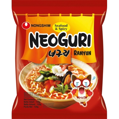 Nongshim Instant Noodles Seafood Neoguri pikantní 120 g