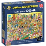 Jumbo Пъзел Jumbo от 1000 части - Суматоха в дома за възрастни хора (1110100626)