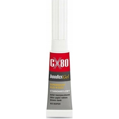 CX80 BONDICX Instant Adhesive Gel - Rychlé lepidlo gelové 3 g