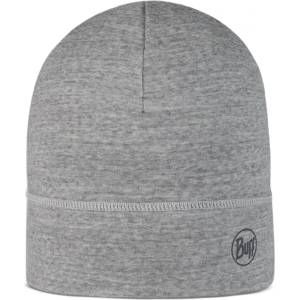 Buff Зимна шапка (beanie) Buff Lightweight Merino Wool Hat Beanie - Solid Light Grey - размер One Size (204-4903-1011)