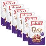 RINTI Капсула RINTI Filetto патица + патешки сърца 6 x 100 г