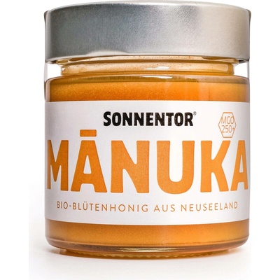 Sonnentor Silný Bio manukový med MGO 250+ 250 g
