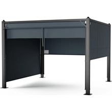 Blumfeldt Pantheon Cortina altán 3x3 m Antracit / Černá