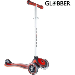 Globber Детска тротинетка с три колела и регулация Globber My Free - Red Тротинетка, скутер