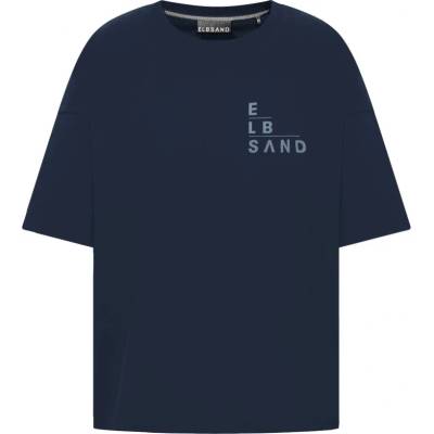 ELBSAND Дамска тениска ELBSAND Women's Gaelle T-shirt - Coldwater - размер XL (916-4717-0715)