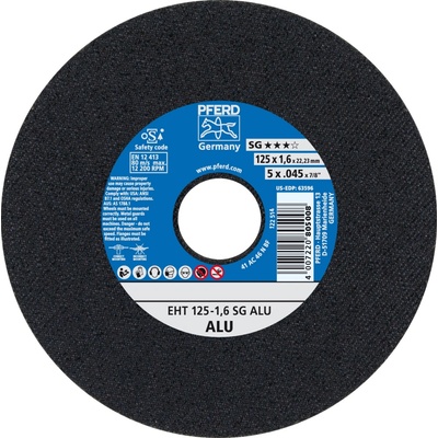 Pferd Rezný kotúč 125 x 1,6 x 22,23 mm 4007220805008