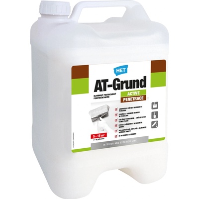 Het AT-Grund ACTIVE- penetračný náter na vápennocementové omietky 5kg