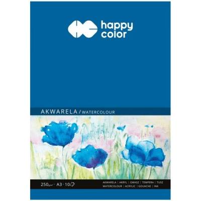 Happy Color Skicák na akvarel 250g m2 10listů A3