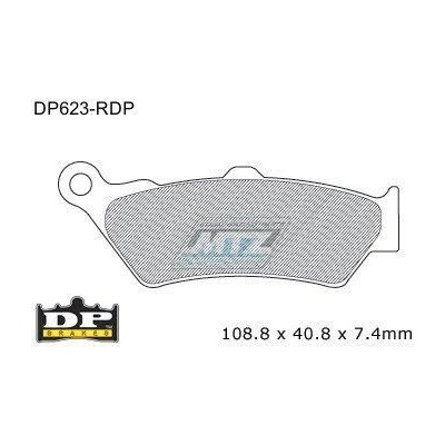 Destičky brzdové DP623-RDP DP Brakes - směs RDP X-RACE Titanium DP623-RDP