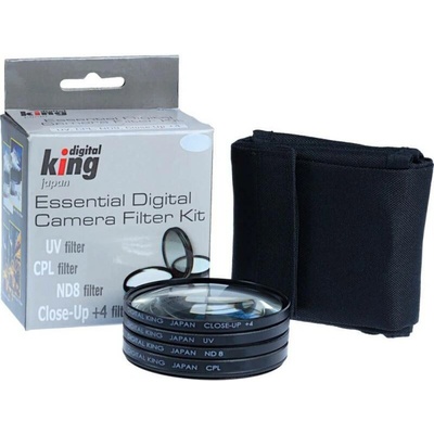 Digital King sada UV CPL ND8 Macro 58 mm