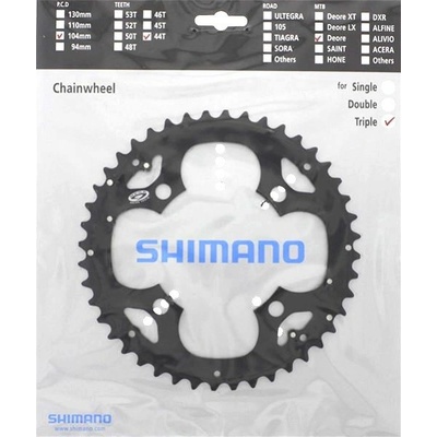 Převodník 44z Shimano Deore FC-M530 3x9 4 díry – Hledejceny.cz