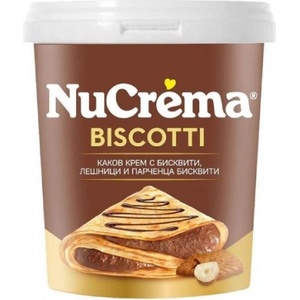  Какаов крем Biscotti NuCrema 380гр