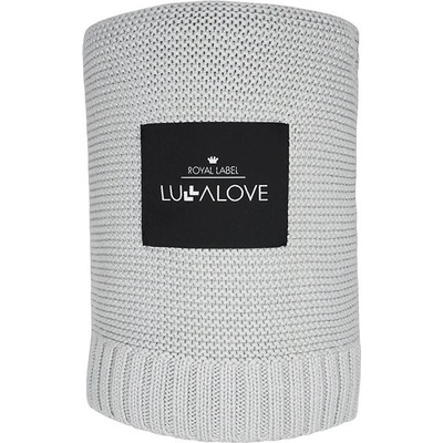 Lullalove Bambusová dečka Glamour Gray Šedá