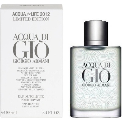 Giorgio Armani Acqua Di Gio Acqua for life toaletná voda pánska 100 ml tester