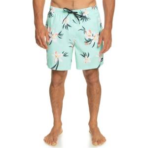 Quiksilver Бански гащета Quiksilver Everyday Mix Volley 17 swimming shorts - Green (Beach Glass)