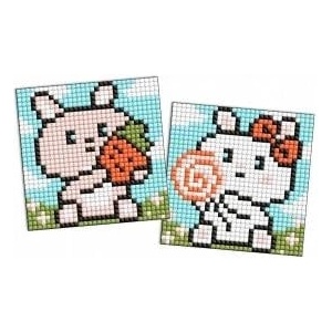 Ideyka Diamond mosaic Kids sticker - Cute. . 9x9cm