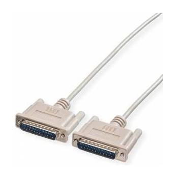 Roline Сериен кабел roline 11.01. 3545 : : rs-232, d25 m/m, 4.5 м, Монолитен, 25 проводника, Бял, 11.01. 3545