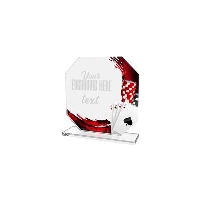 Poháry Bauer Skleněná trofej CR2024302M34 Karty