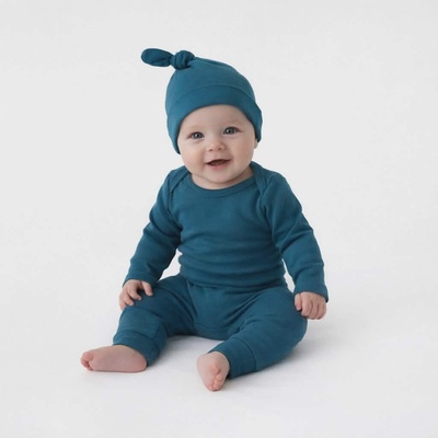 Baby Cosy komplet petrolejová modrá