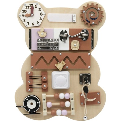 Baby Mix Activity Board Bear Montessori