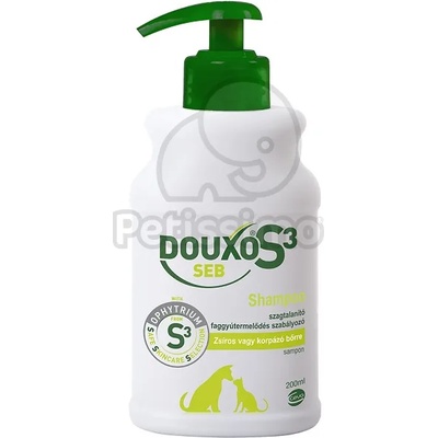 Douxo S3 Seb шампоан за кучета и котки 200 мл
