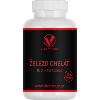 Vitaminum Železo chelát 14 mg 110 tablet