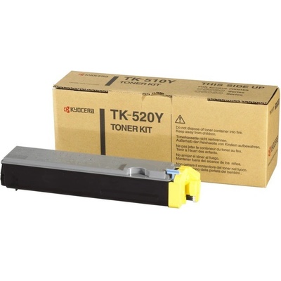 Kyocera TK-520Y жълт (yellow) оригинален тонер (1T02HJCEU0)