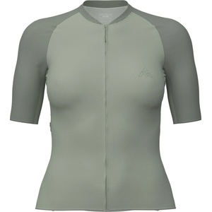 7mesh Дамска фланелка с къс ръкав за колоездене 7mesh Women's Pace Jersey S/S Cycling jersey - Fog (156-2567-0312)