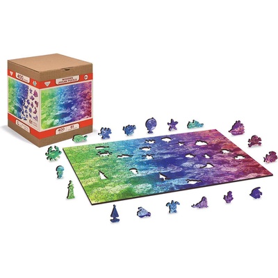 Wooden City - Puzzle Coral Reef 400 - 400 piese