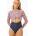 Rip Curl дамски бански костюм от една част Las Flores Surf Suit многоцветен
