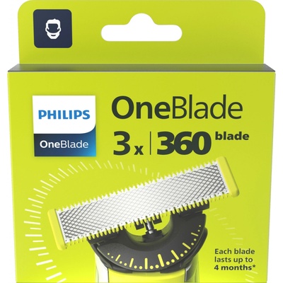 Philips OneBlade 360 QP430/50 3 ks – Hledejceny.cz