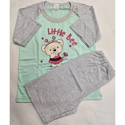 Dívčí pyžamo Animals sv. šedé