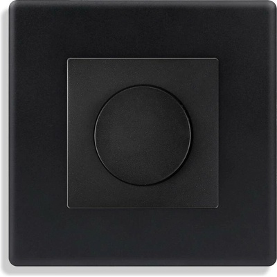 Smartvypínače Stmívač Poly, plastový rámeček, černá K114-C