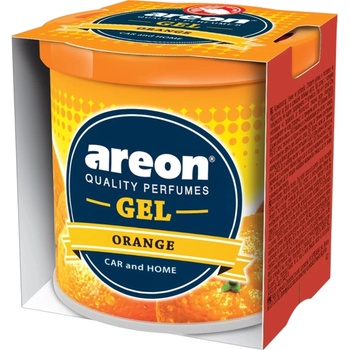 Areon ароматизатор гел консерва за дома и автомобила, Портокал